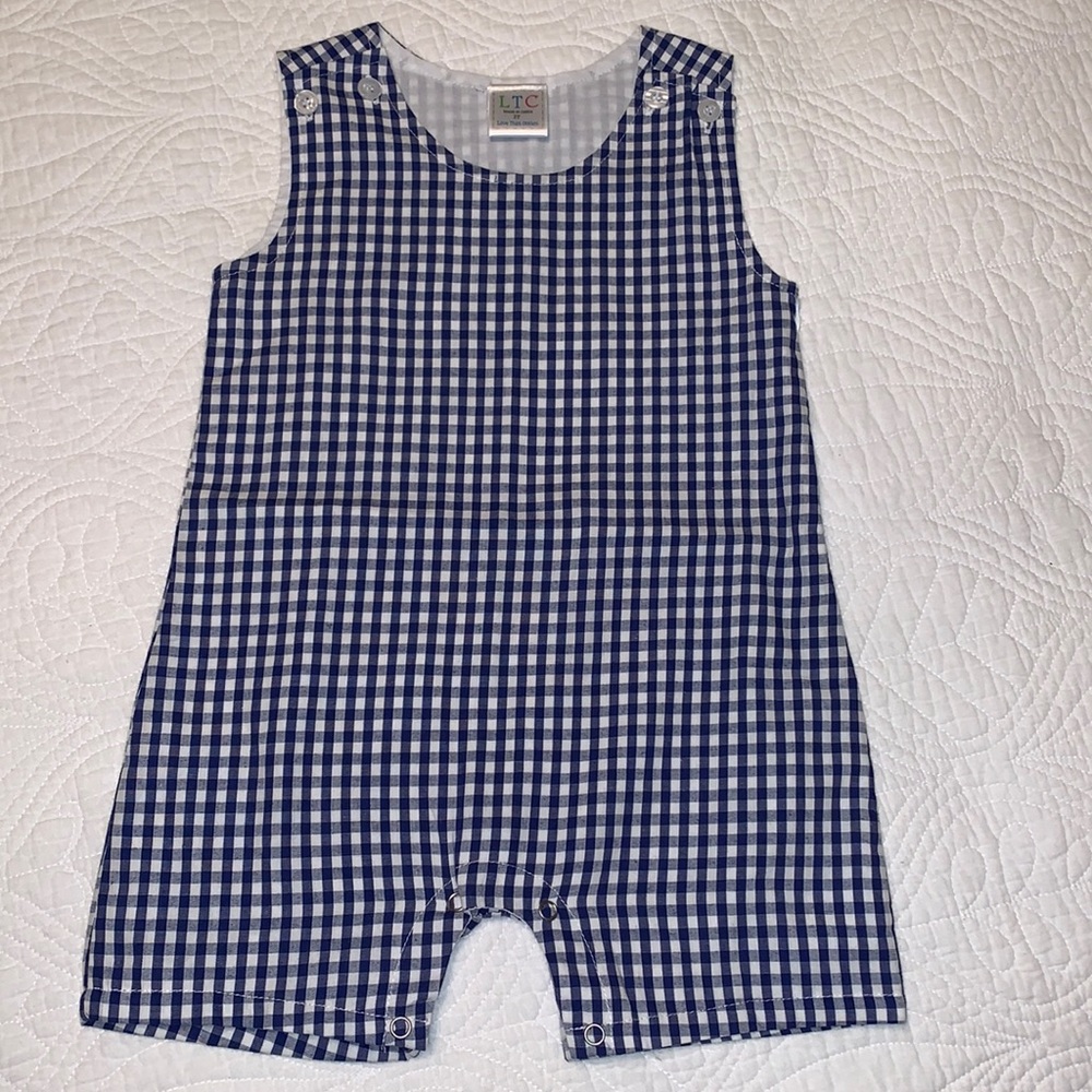 Checkered Onesie